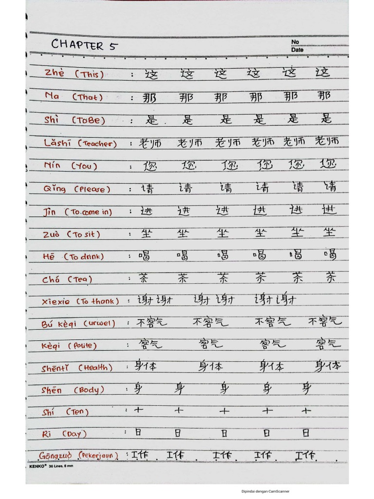 Mandarin Bab 5&6 | PDF