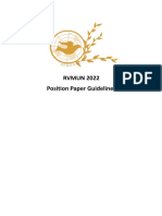 (RVMUN2022) Position Paper Guidelines - 063942