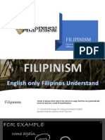 FILIPINISM