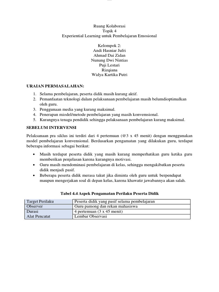Ruang kolaborasi t4 pse pdf