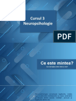 Cursul 3 Neuropsihologie - Teoria Minții