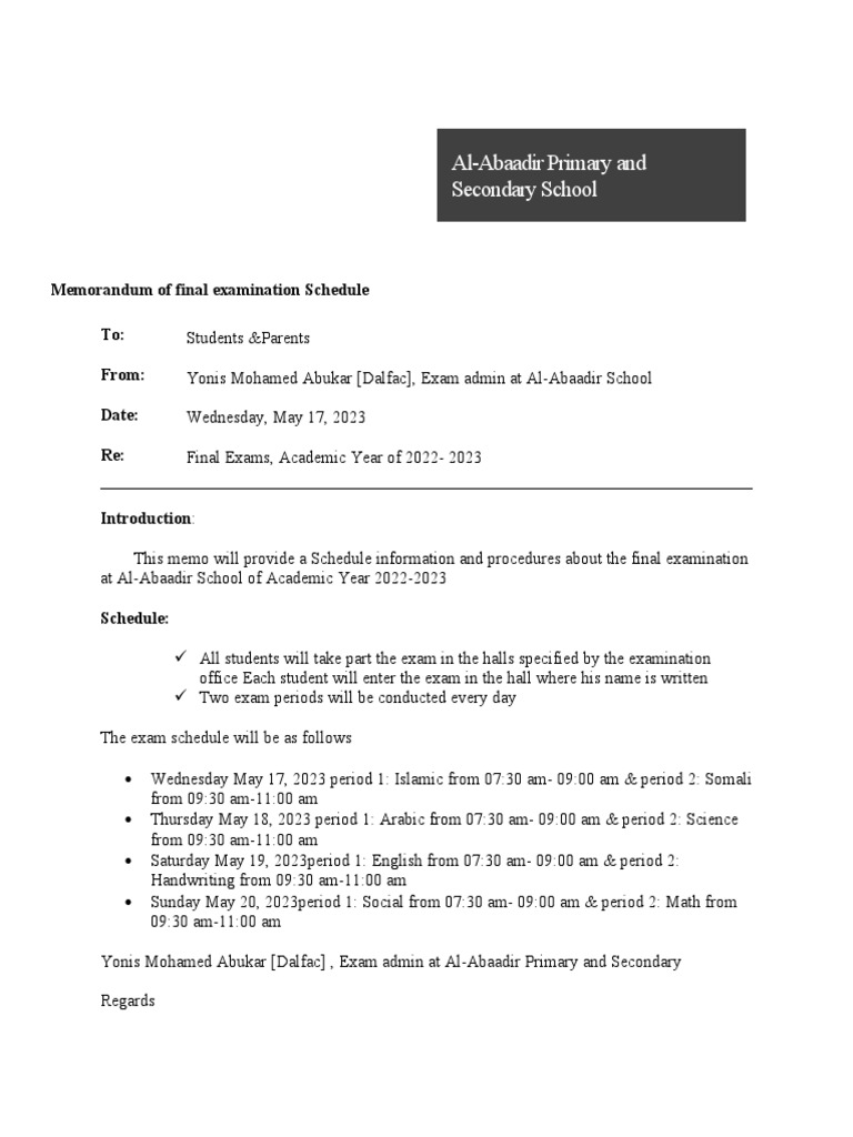 Memo | PDF | Technology & Engineering