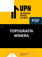 JP Semana 08 Topografia Minera