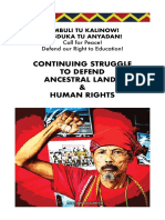 Struggles of Lumad in Defending Their Home