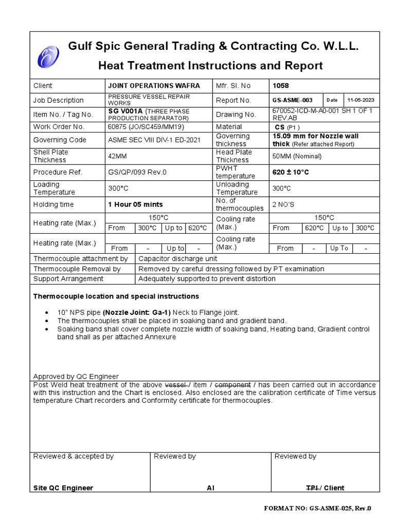 HT 003 | PDF | Thermocouple | Chemistry