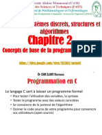 Chapitre 2 - L'Essentiel de La Programmation en C - Notes de COURS