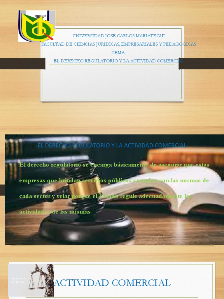 Derecho Regulatorio y Comercio en Perú | PDF | Comercio | Economias