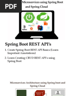 Spring Boot Microservices PPT Notes in PDF