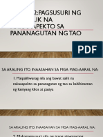 Pagsusuri NG Mga Salik Na Nakaaapekto Sa Pananagutan NG Tao