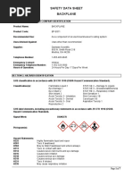 Goo Gone Safety Data Sheet Summary | PDF | Occupational Safety And ...