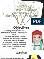 Comparative Analysis of Judaism, Christianity, and