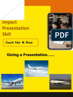 High Impact Presentation Skill