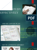 How To Study Effectivey