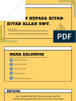 Beriman Kepada Kitab-Kitab Allah Swt.