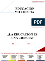 La Educación Como CIENCIA - V01-1