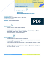 Proyecto de Expresión Oral Cinco Minutos Fin de Semana