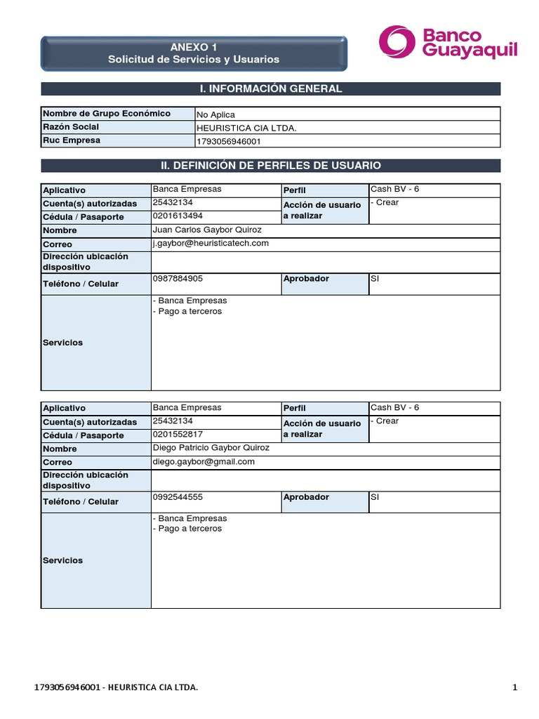 Anexo 1 - Multicash | PDF | Industrias de servicio | Informática
