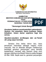 Amanat Komeninfo PD Harkitnas 20 Mei 2023