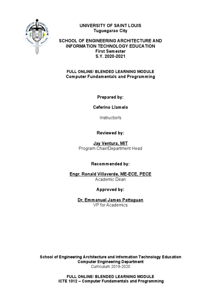 WEEK 1 Information Technolopgy The Internet and You | PDF | Computer ...