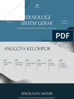 Teknologi Sistem Gerak - Kelompok 6 - XI MIPA B