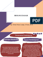 Biologi Dasar - Pertemuan Ke 2