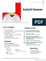Astuti Usman: Data Pribadi Pengalaman