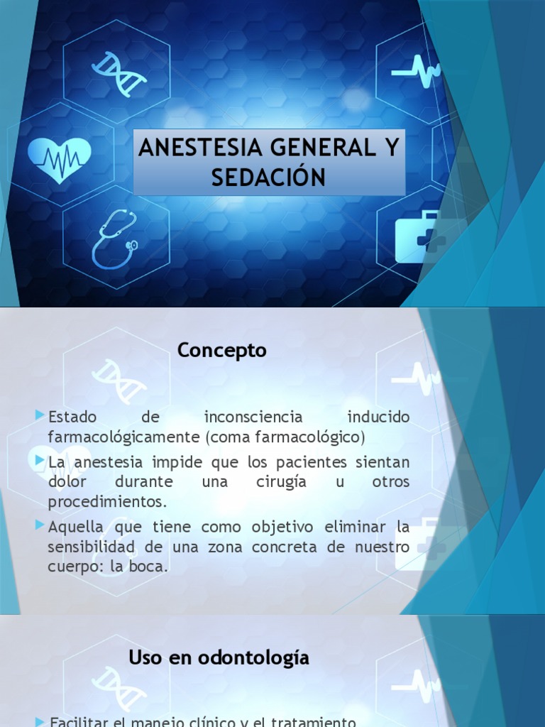 Anestesia | PDF | Anestesia | Odontología