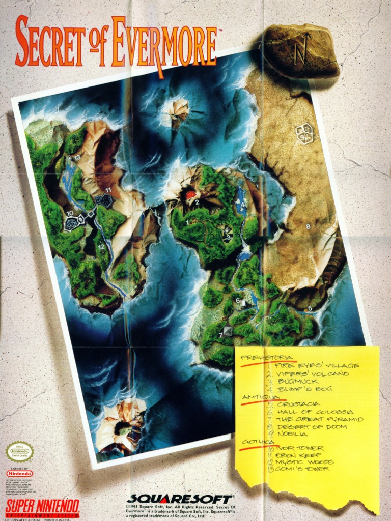 Secret of Evermore Map U - 1713910881
