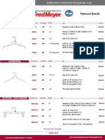 Fred Meyer - National Brands - New Hanger Manual