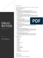 CV Sirajul Wathani