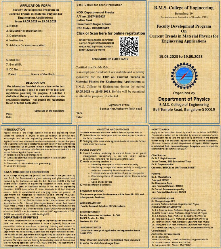 Faculty Development on Material Physics | PDF | Physical Sciences
