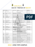 Ceng Topic Samples - Broni