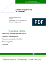 Poor Management of Solid Waste Substances Sample