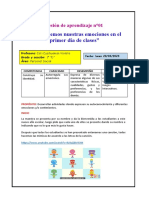 Sesión Nuestras Emociones - Personal Social - Semana 1 - s1