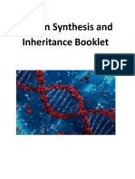 Unit 10 Protein Synthesis and Inheritance Booklet