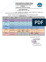 Jadwal Ulangan Semester Genap Tahun 2022