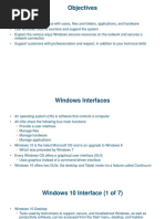 Window Configuration Notes