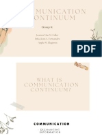 Communication Continuum 2