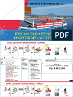 Simulasi Biaya Logistik Tol Laut T-27 Jakarta