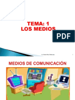 Tema 1 Los Medios