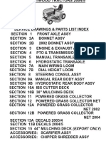 Kubota B5100 , B7100 Tractors Workshop Service Manual