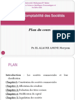 Pr. El Alaoui Amine Meryem S4 ECO Cours Complet de Comptabilité Des Sociétés