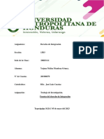TAREA 4 Investigacion Sobre Las Fuestes Del Derecho de Integracion Yojana Mendoza 201900679