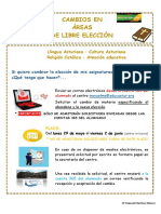 Aviso Web Cambio Optativas