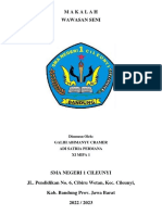 Makalah Senbud Galih Ac Dan Adi SP Xi Mipa 1