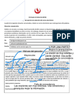 Y Por Una Parte? Mejora La Jerarquización. La Oración Es Muy Extensa y Pierde Claridad. Usa Punto Seguido