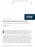 Why Focusing On Grades Is A Barrier To Learning - Harvard Business Publishing Education
