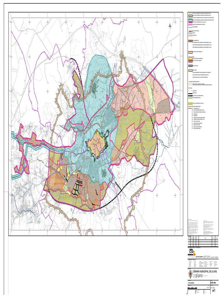 Planta de Zonamento Elvas PDF