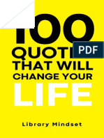 (@avid - For - Books) 100 Quotes That Will Change