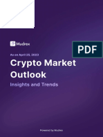 Crypto Market Outlook Report - April 25, 2023
